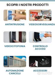 telecamere sicurezza,cancello, elettronica