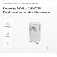 Condizionatore d'aria portatile electroline