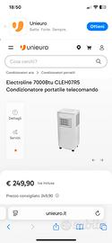 Condizionatore d'aria portatile electroline