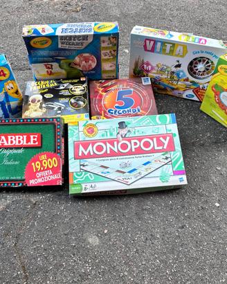 10 giochi da tavolo completi