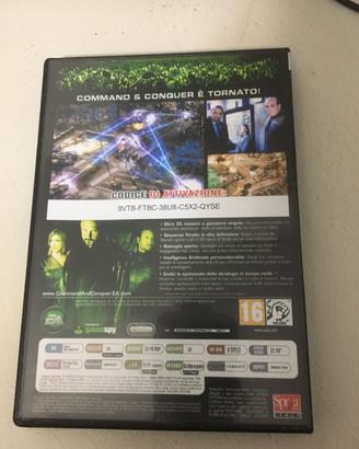 Gioco PC dvd Commando e Conquer