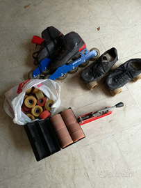 Pattini in linea e a rotelle