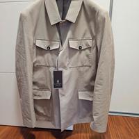 Impermeabile sahariana Landoni TG 50 beige 