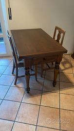 Tavolo Allungabile in Arte Povera