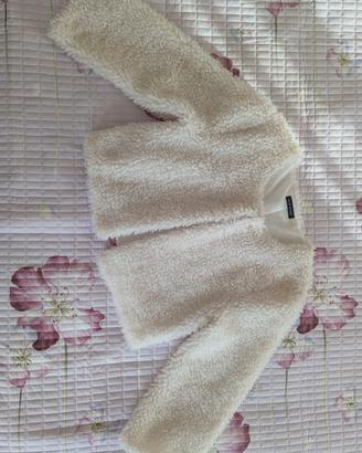 Giacca in pelliccia sintetica effetto Teddy
