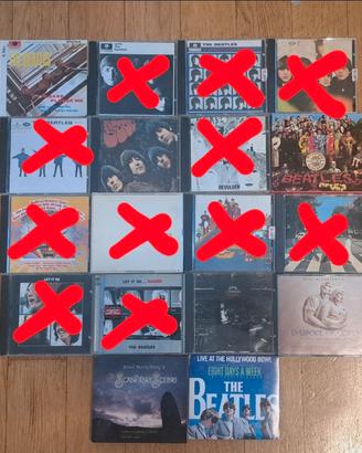 CD Beatles e Mccartney Lennon