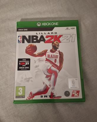 NBA 2K21 oer XBox one