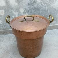 Pentolone in rame antico