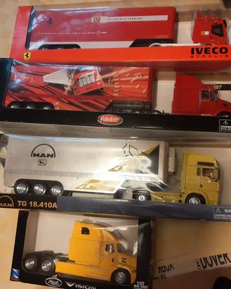 modellini di camion 1:32 nuovi sigillati 