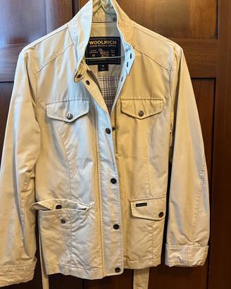 Giacca Woolrich originale antivento con cintura, M