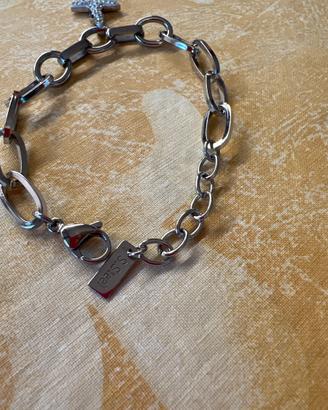 Braccialetto o cavigliera in acciaio Visson