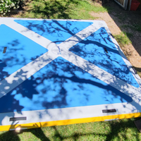 Piattaforma materassino galleggiante piscina mare