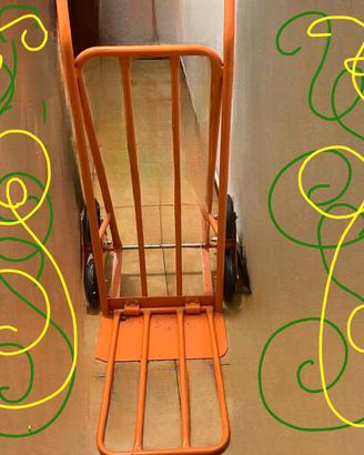 Carrello Saliscale manuale indistruttibile