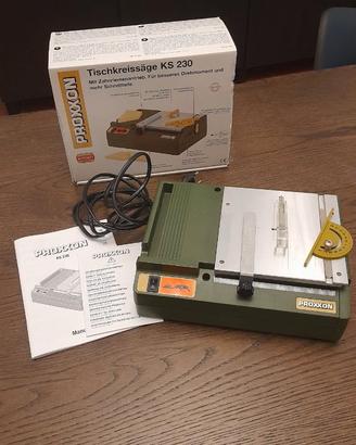 PROXXON KS 230 mini banco sega per modellismo