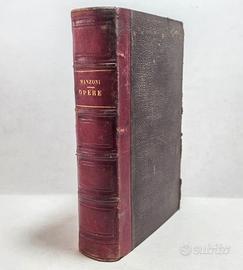 Libro Antico 1847 Opere Di Alessandro Manzoni