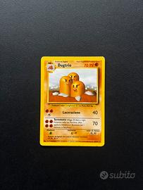 Carta Pokemon Dugtrio No Holo Italiano Set Base