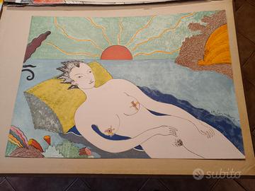 Litografia Luca Alinari 