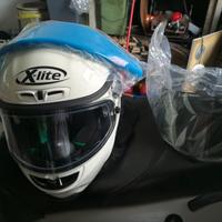 Casco Nolan bianco Tg L per gara