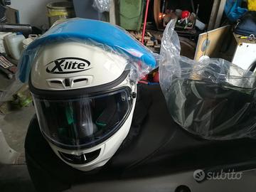 Casco Nolan bianco Tg L per gara