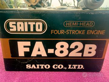 Saito FA 82B motore 4 tempi nuovo