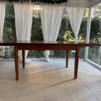 tavolo legno massello + 4 sedie
