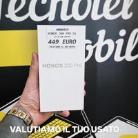 Honor 200 pro 5g 512gb black nuovo