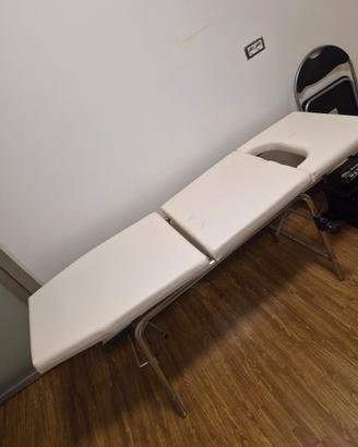 lettino fisioterapia estetista massaggi