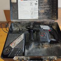 trapano a batteria  piu martelletto elettrico