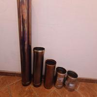 tubi e riduzione in acciaio inox per canna fumaria