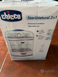 Chicco SterilNatural 2in1 Sterilizzatore a Vapore