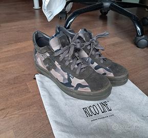 Scarpe Rucoline da uomo, camouflage, taglia 44