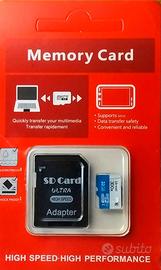 MICRO SCHEDA SD LEXAR 32 GB + ADATTATORE