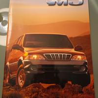 Depliant brochure Ssangyong (Daewoo) MJ Musso
