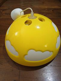 Lampada a sospensione vintage gialla 'Skojig