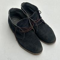 Stivaletti polacchine blu scure Zara uomo