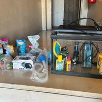 Acquario Ferplast  Cayman 40+ tanti accessori