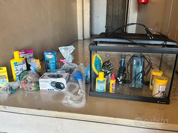 Acquario Ferplast  Cayman 40+ tanti accessori
