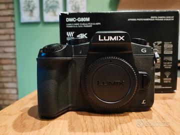 Panasonic Lumix DMC G80M +Obiettivo G-Vario