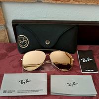 Ray Ban Aviator Reverse Gold Limited Edition