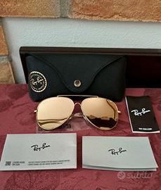 Ray Ban Aviator Reverse Gold Limited Edition