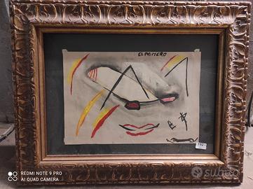 Quadro neorealistico firmato El Primiero