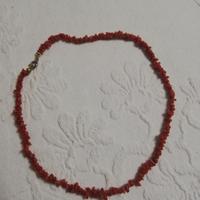 Collana Girocollo Artigianale Corallo Vintage