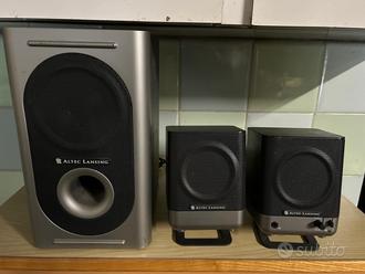 Speaker Altec Lansing + Subwoofer da computer  			