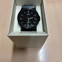 Casio Quartz analogico nero da uomo