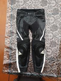 pantaloni moto 48 dainese uomo in pelle 