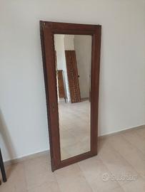 Specchiera con specchio molato