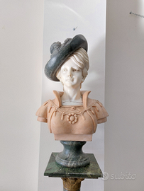 Busto di marmo di Nobildonna.scultura marmo
