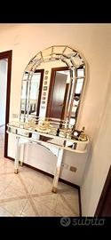 consolle specchiata