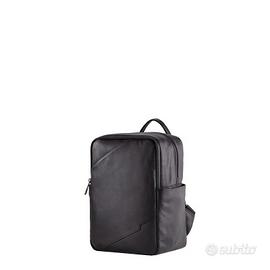 Zaino Bench Go by Carpisa Grigio Scuro Vera Pelle 