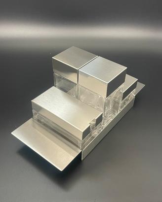 Set per condimento anni 70 Zani Inox